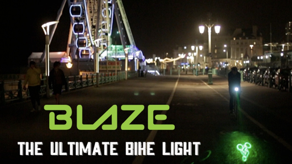 BLAZE Bike Light project video thumbnail