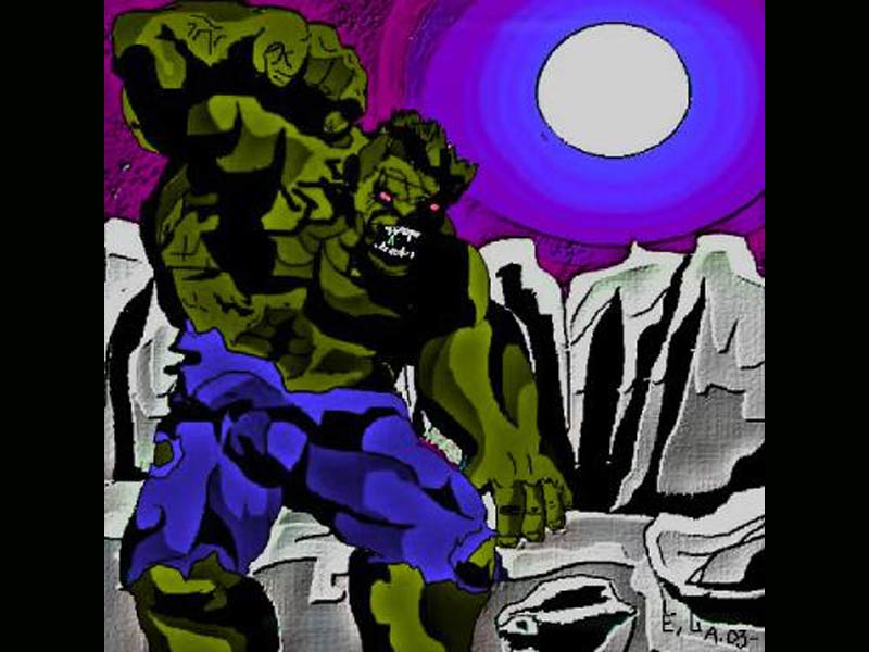 Hulk+painting